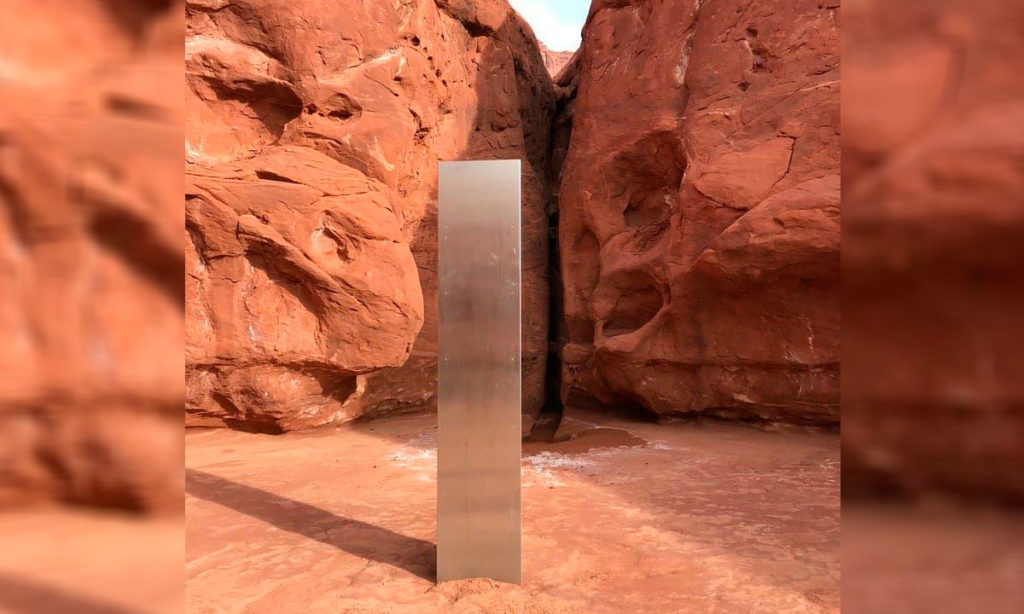 Monólito de metal encontrado no deserto de Utah intriga cientistas de todo o mundo